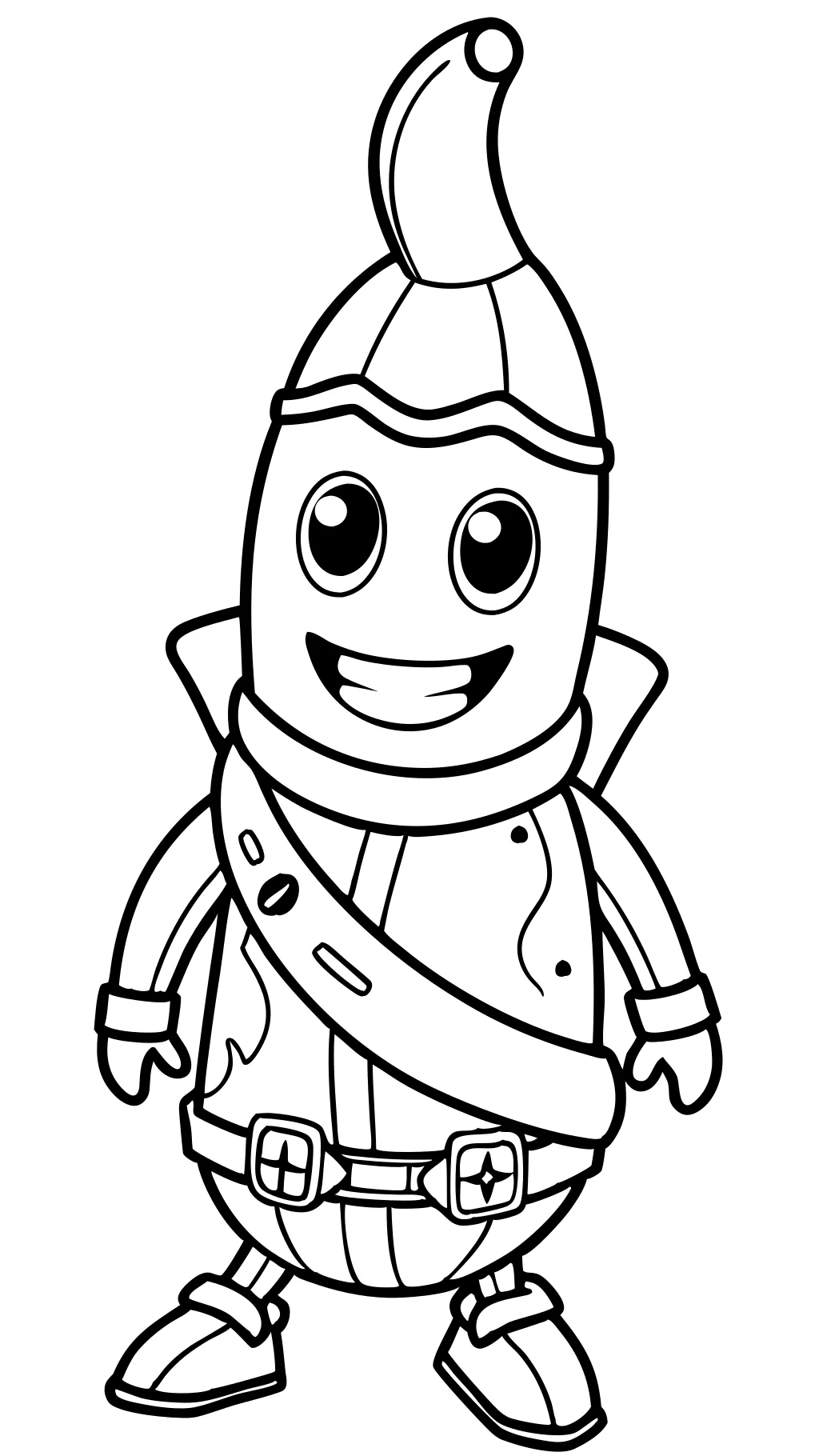 fortnite coloring pages peely